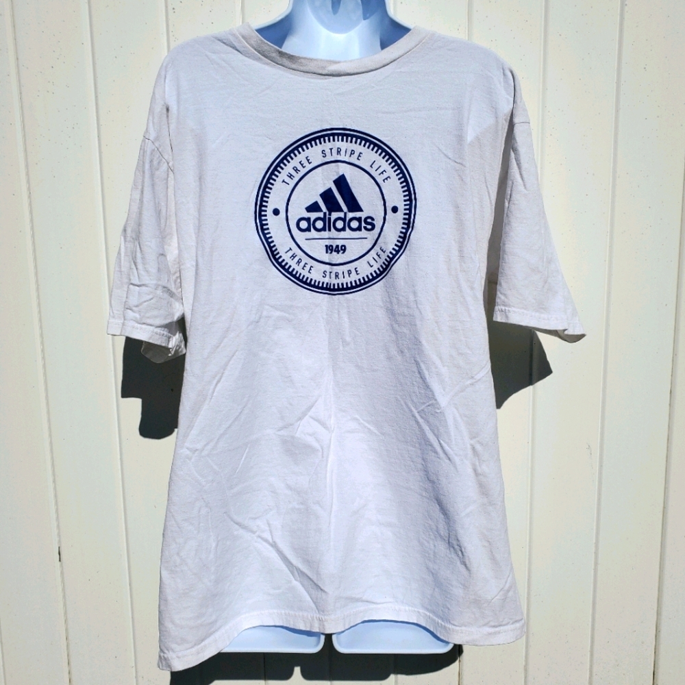 Adidas White Tee Shirt